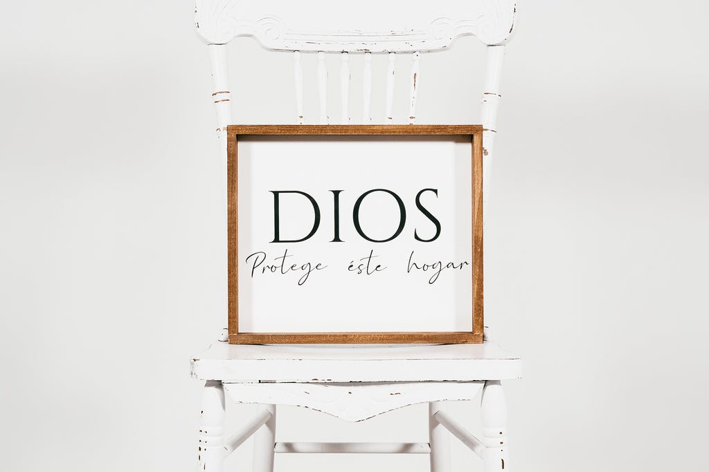 Dios protege este hogar - Florencia Designs