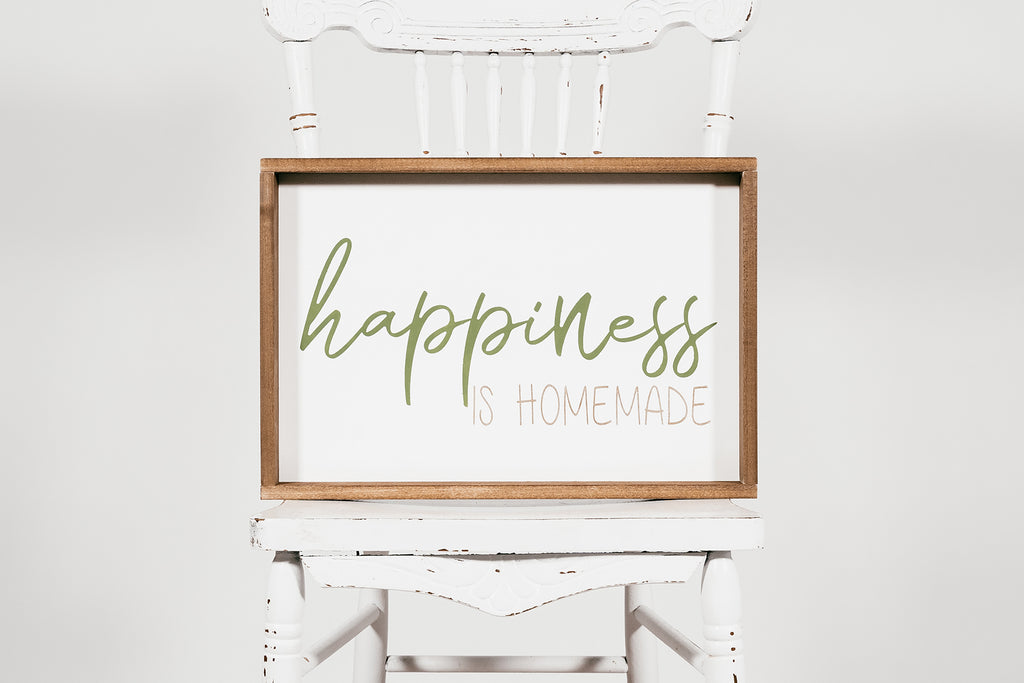 Happiness is homemade-Florencia Designs